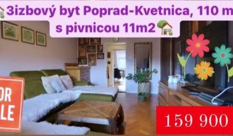 Two bedroom apartment, Kvetnica, Sale, Poprad, Slovakia