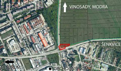 Land plots - commercial, Šenkvická cesta, Sale, Pezinok, Slovakia