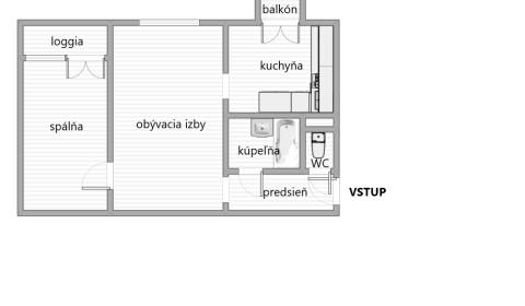One bedroom apartment, Sibírska, Sale, Bratislava - Nové Mesto, Slovak