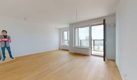 New one-bedroom apartment on the 24th floor with parking and a storage