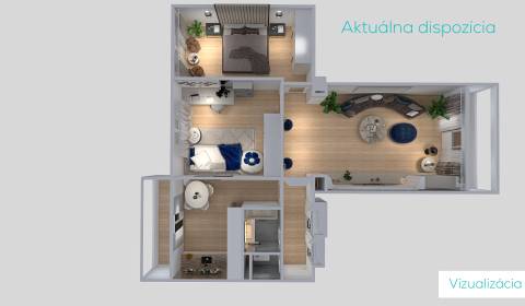 Two bedroom apartment, Tatranská, Sale, Košice - Staré Mesto, Slovakia