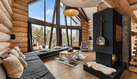 Donovaly|Canadian log cabin with beautiful views