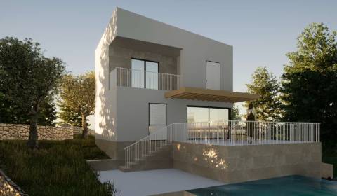 CROATIA - 4 roomed villa with pool 166 m2 - VODICE