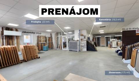 PRENÁJOM | 540 m²  - Predajňa, Showroom, sklad - Strojnícka, Prešov
