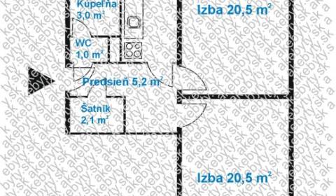 Sale One bedroom apartment, One bedroom apartment, Dubnická, Bratislav