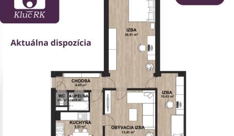 Sale Two bedroom apartment, Two bedroom apartment, SNP, Senec, Slovaki