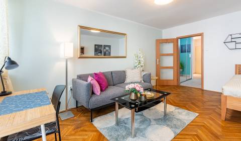 Bright 1room apt 40m2, with balcony, right in the city center 