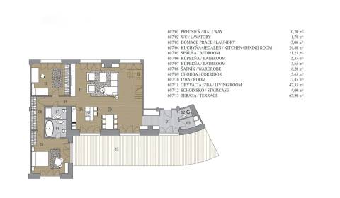 Sale Three bedroom apartment, Three bedroom apartment, Štúrova, Bratis