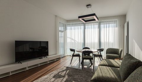 New modern 2-room apartment, parking and view