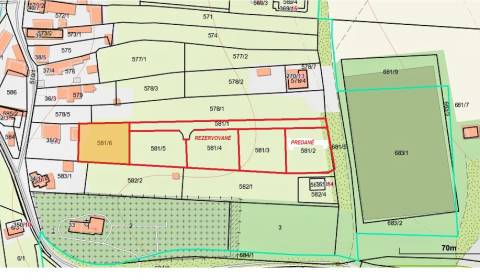 Sale Land – for living, Land – for living, Jakubovany, Prešov, Slovaki