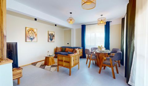 LUXURY 2-ROOMS APARTMENT IN ZANZIBAR WITH FURNITURE