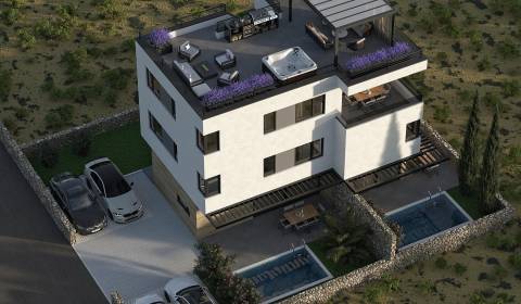 CROATIA - Apartment with roof terrace - MANDRE, island Pag