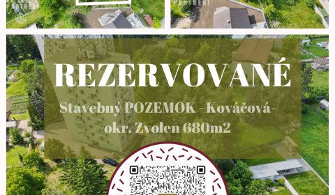 Sale Land – for living, Land – for living, Slnečná, Zvolen, Slovakia