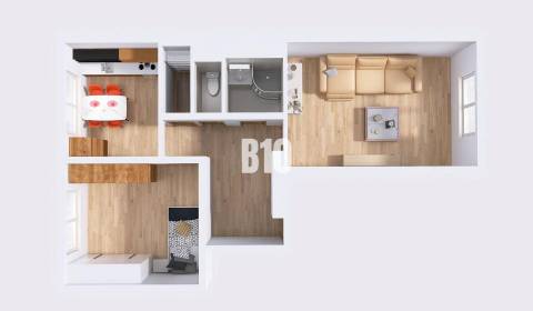 Sale One bedroom apartment, One bedroom apartment, Púchov, Slovakia