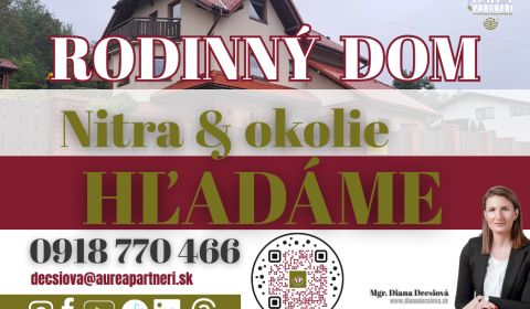 Searching for Family house, Family house, Nitra, Slovakia