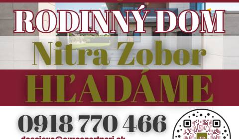 Searching for Family house, Family house, Zobor, Nitra, Slovakia