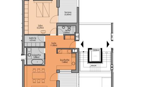 Rent One bedroom apartment, One bedroom apartment, Tupého, Bratislava