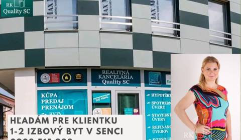 Sale One bedroom apartment, One bedroom apartment, Senec, Slovakia