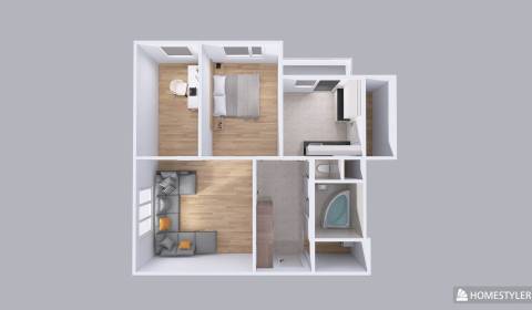 Sale Two bedroom apartment, Two bedroom apartment, Rozkvet, Považská B