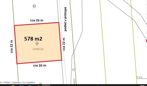 Sale Land – for living, Land – for living, Prešov, Slovakia