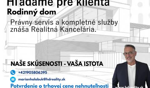 Searching for Family house, Family house, Banská Bystrica, Slovakia