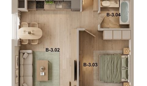 Sale Two bedroom apartment, Two bedroom apartment, Ilava, Slovakia