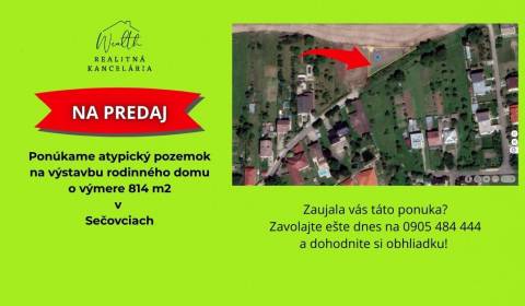 Sale Land – for living, Land – for living, Trebišov, Slovakia