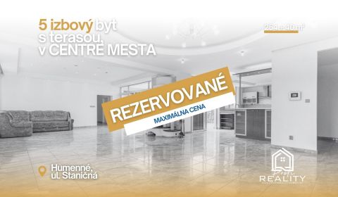 Sale Four+ bedroom apartment, Four+ bedroom apartment, Staničná, Humen
