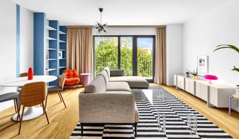 Luxury, designer 1bdr apt 55m2, terrace, A/C and parking, BÔRIK