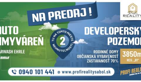 Sale Land – for living, Land – for living, Vranovská, Prešov, Slovakia
