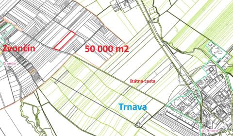 Prime Agricultural Land for Sale Near Trnava - 49,597 m²