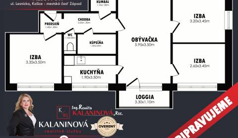 Sale Three bedroom apartment, Three bedroom apartment, Lesnícka, Košic