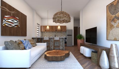 Luxury One Bedroom Apartment in a Residential Complex in Zanzibar