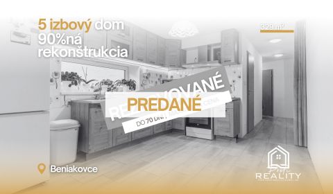 Sale Family house, Family house, Beniakovce, Košice-okolie, Slovakia