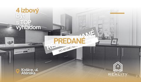 Sale Three bedroom apartment, Three bedroom apartment, Aténska, Košice