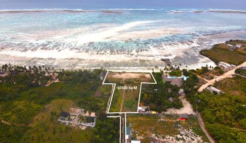 PRIME OCEANFRONT COMMERCIAL LAND FOR SALE - JAMBIANI, ZANZIBAR SOUTH