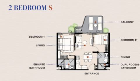 2 BEDROOM APARTMENT S THE BALCONY PHUKET