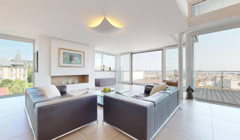 Exclusive apartment below Slavín with a terrace and view of Bratislava