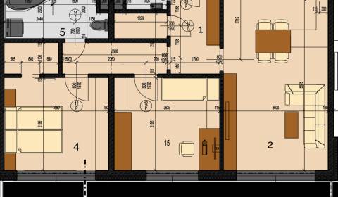 Sale Two bedroom apartment, Two bedroom apartment, Mozartova, Bratisla