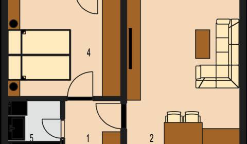 Sale One bedroom apartment, One bedroom apartment, Drotárska cesta, Br