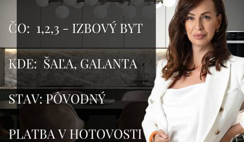 Sale Two bedroom apartment, Two bedroom apartment, Šaľa, Slovakia