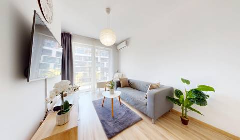 BA/PETRŽALKA-Rent 1-room apartment with air conditioning and balcony 