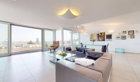 Exclusive apartment below Slavín with a terrace and view of Bratislava