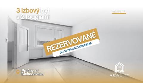 Sale Two bedroom apartment, Two bedroom apartment, Mukačevská, Prešov,