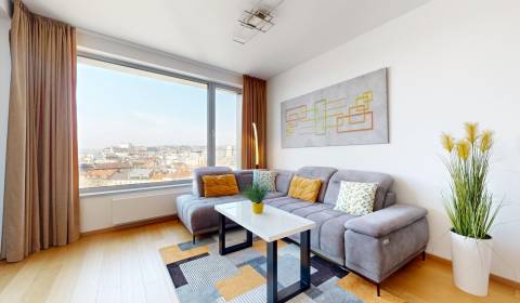 Apartment with a view of the castle and a larger area in Sky Park