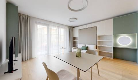 Modern one-room apartment in project ZWIRN