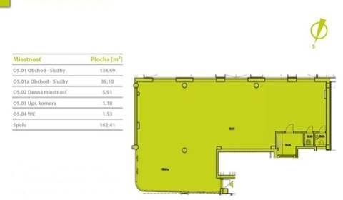 Rent Commercial premises, Commercial premises, Cintorínska, Bratislava