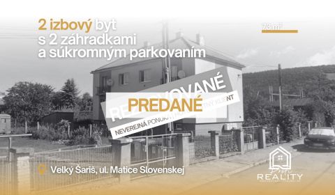 Sale One bedroom apartment, One bedroom apartment, Matice slovenskej, 