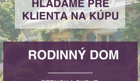 Searching for Family house, Family house, Pezinok, Slovakia