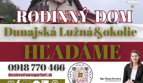 Searching for Family house, Family house, Senec, Slovakia